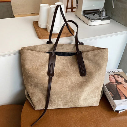 Olives Suede Tote