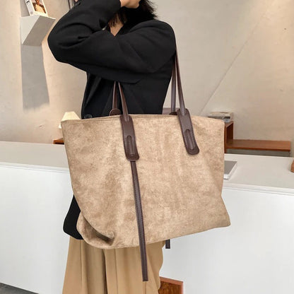 Olives Suede Tote