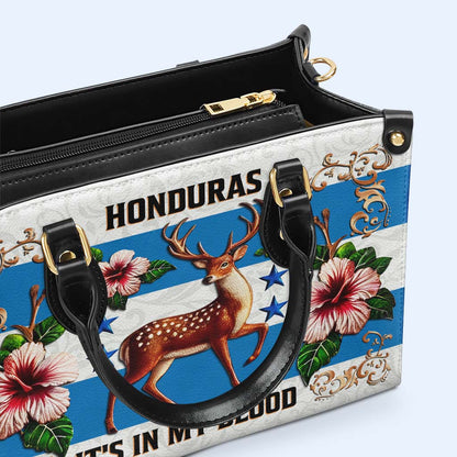 Honduran It's In My Blood - Personalized Custom Leather Handbag - LA022_HB