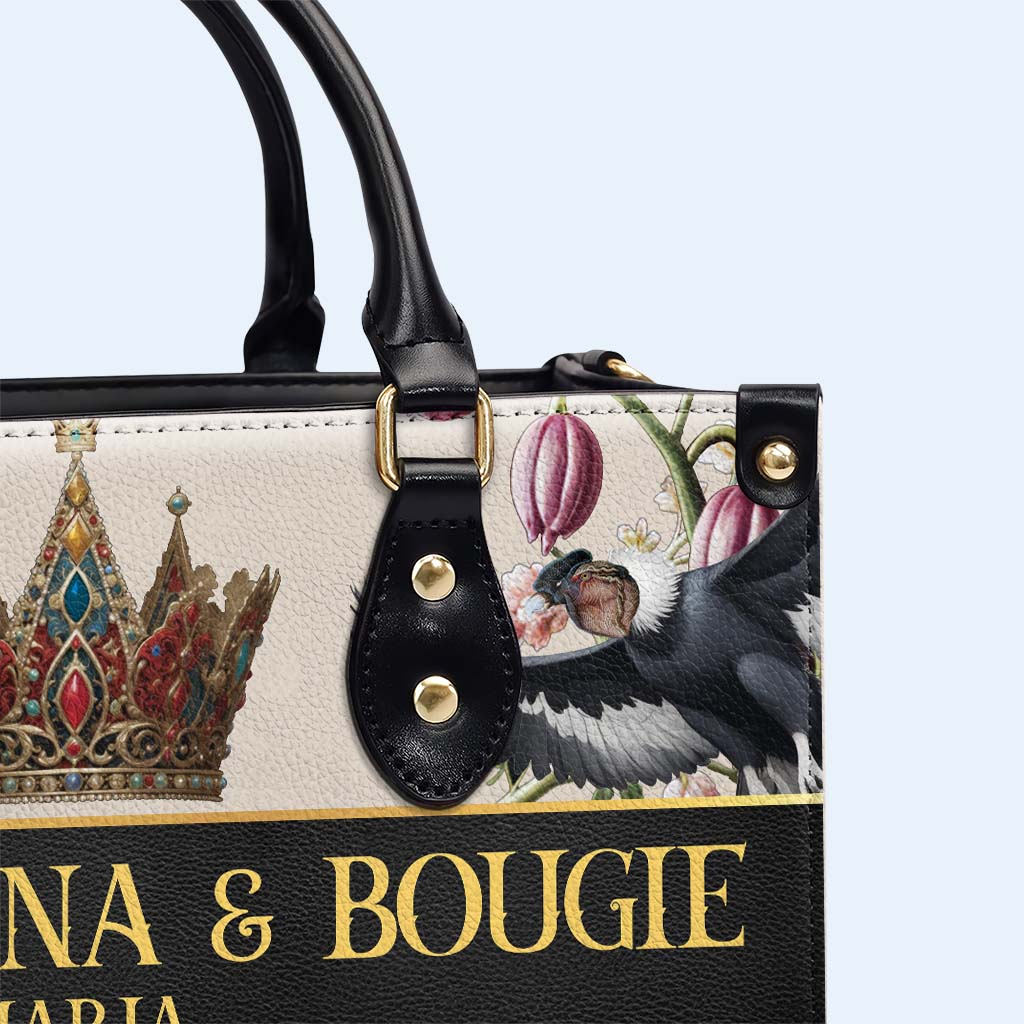 COLOMBIANA & BOUGIE - Personalized Custom Leather Handbag - LA045_HB