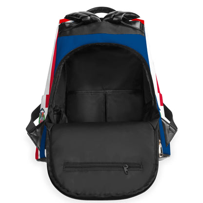 Hecho en República Dominicana - Personalized Custom Leather BackPack - LA051_BP