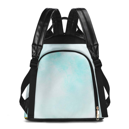 Hola Bitchachos - Personalized Custom Leather BackPack - ME025_BP