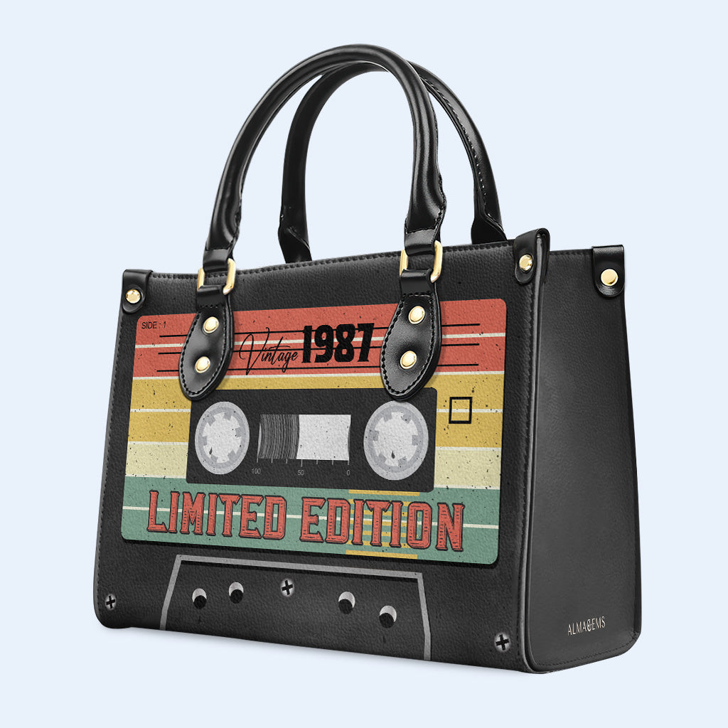 Limited Edition - Personalized Custom Leather Handbag - MM08