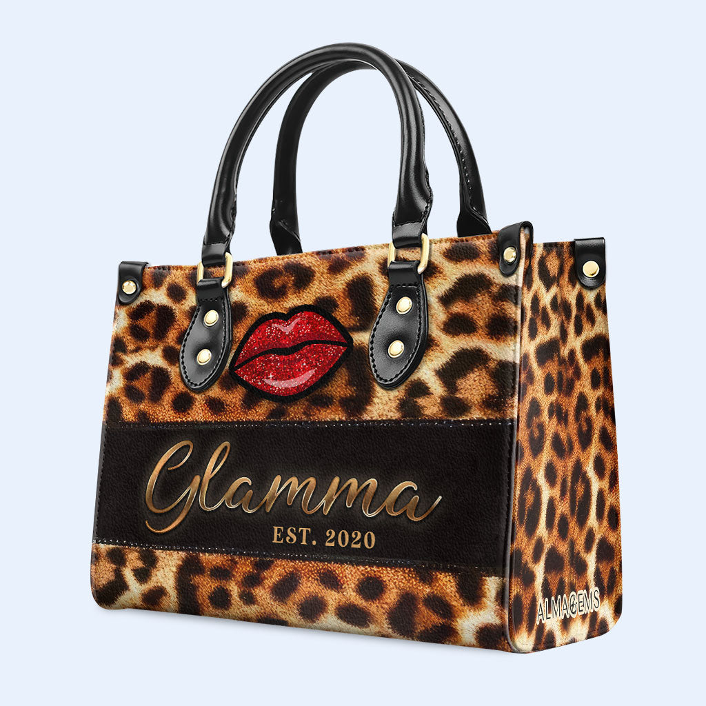 Glamma - Personalized Custom Leather Handbag - MM09