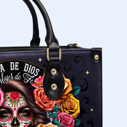 Hija De Dios - Personalized Custom Leather Handbag - MX13