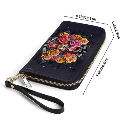 Hija De Dios - Women Leather Wallet - MX13WL