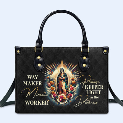 Way Maker - Personalized Custom Leather Handbag - MX19