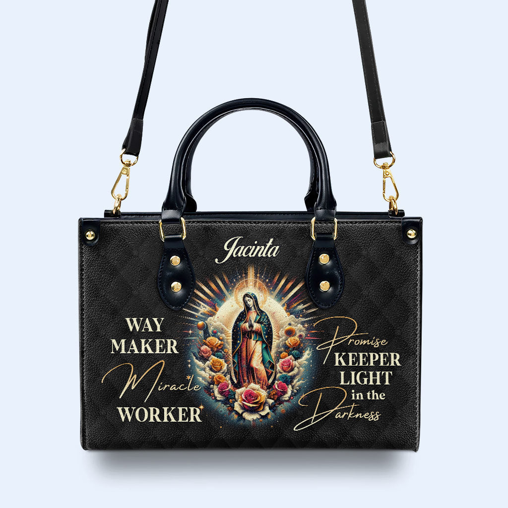 Way Maker - Personalized Custom Leather Handbag - MX19