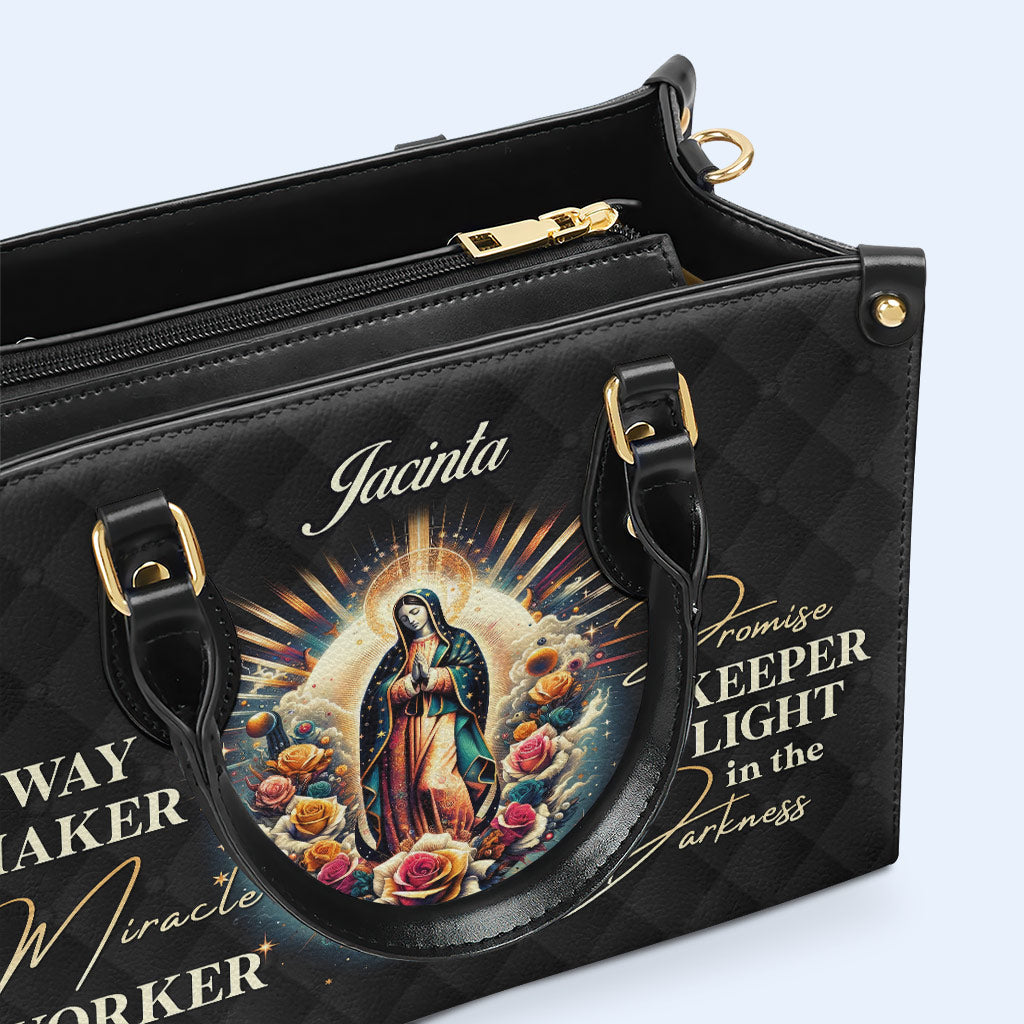 Way Maker - Personalized Custom Leather Handbag - MX19