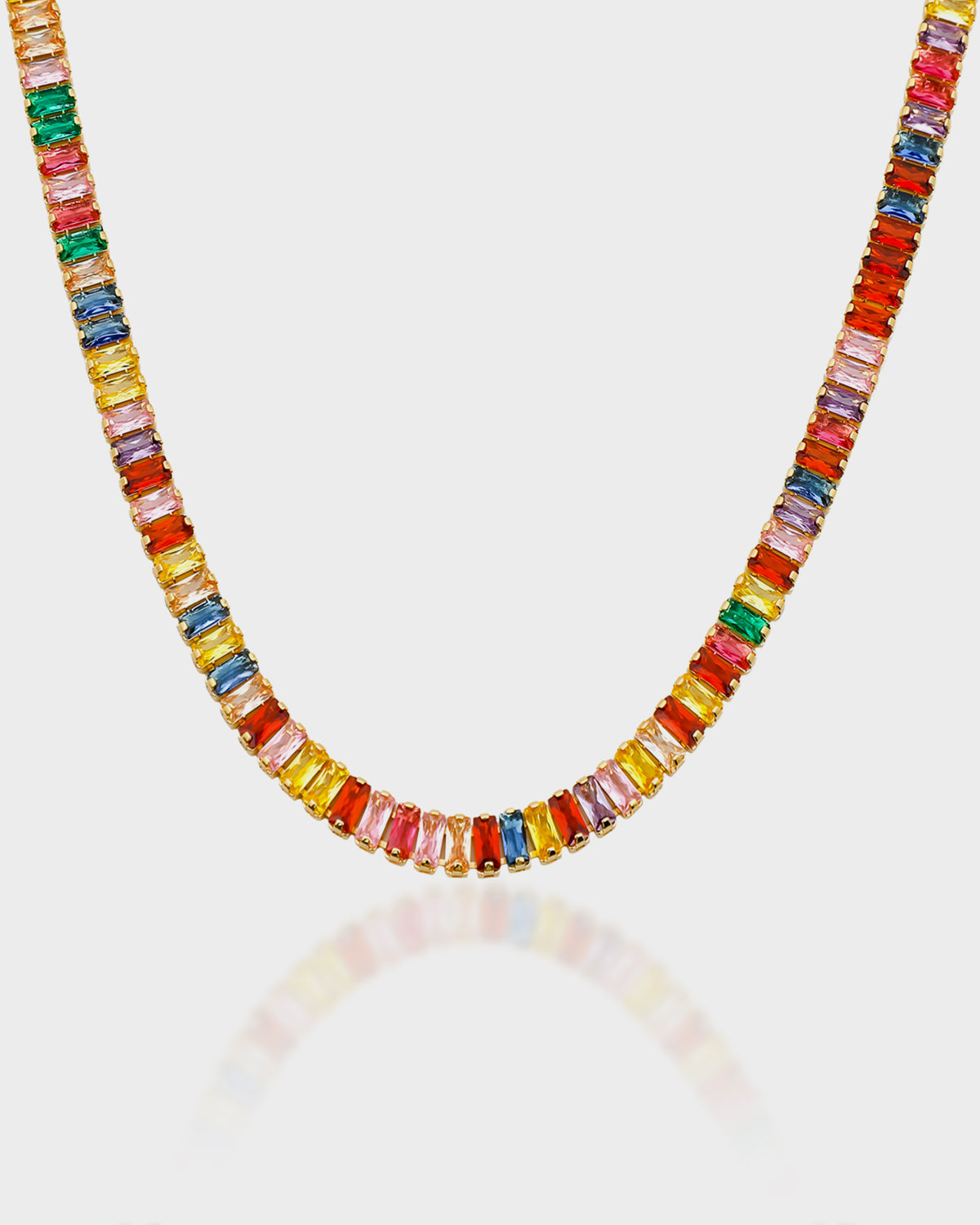 Tennis Necklace | Shade of Colours