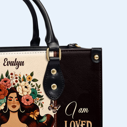 I Am Balanced - Personalized Custom Leather Handbag - PG07