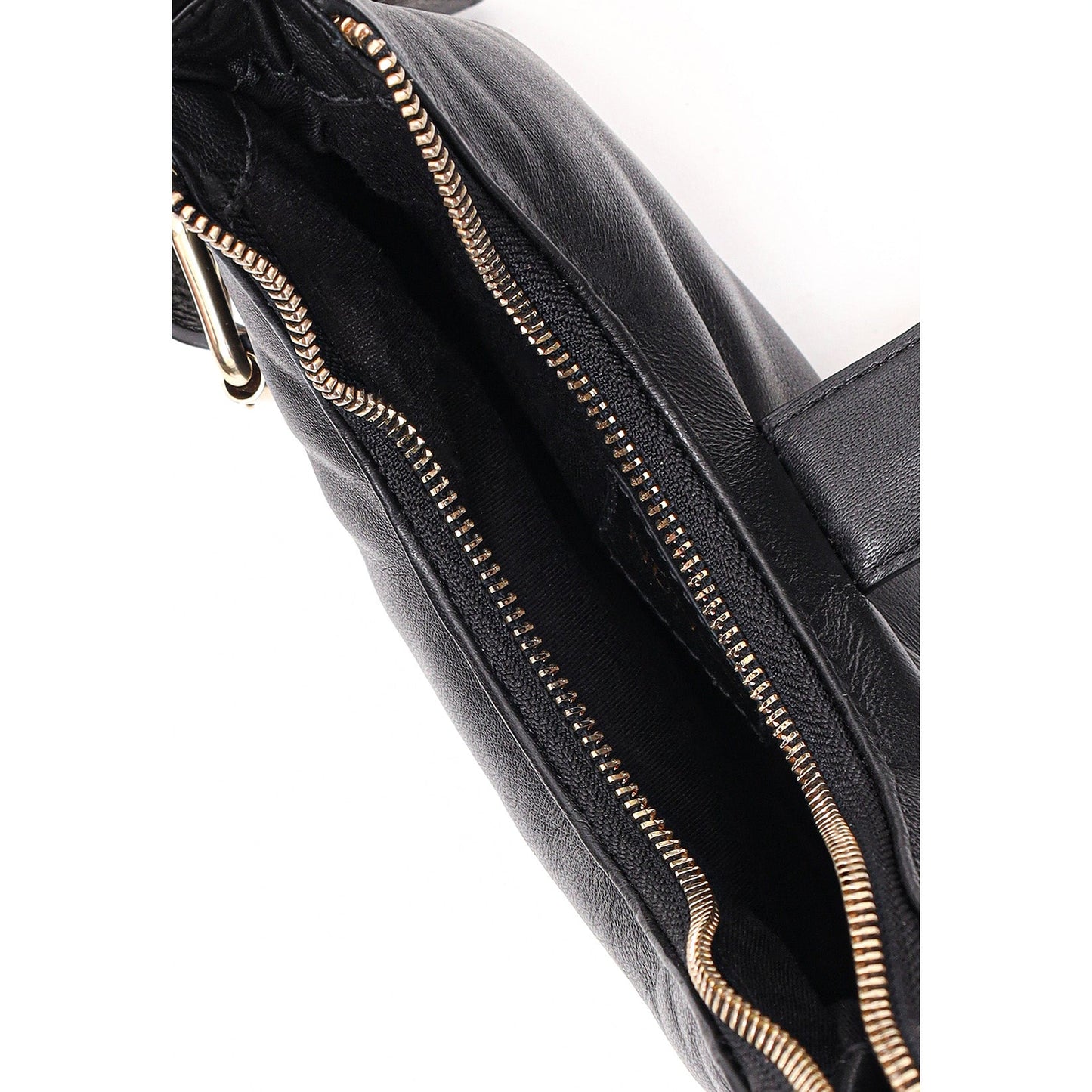 Palma Rivet Puffed Sheep Schwarz mit Gold