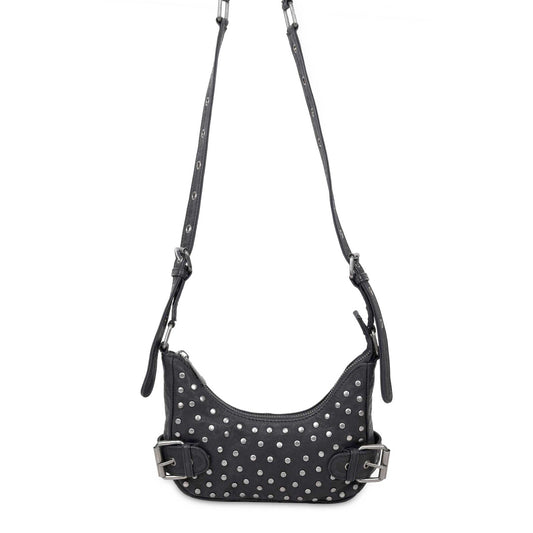 Palma Rivet Washed Black mit Antiksilber