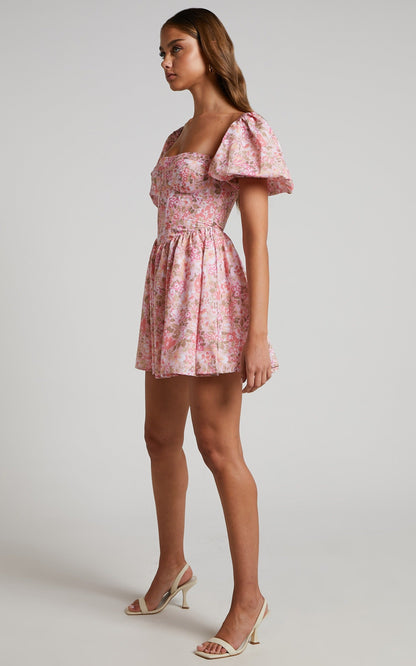 NEW | Fleur Print Phorchia Mini Dress