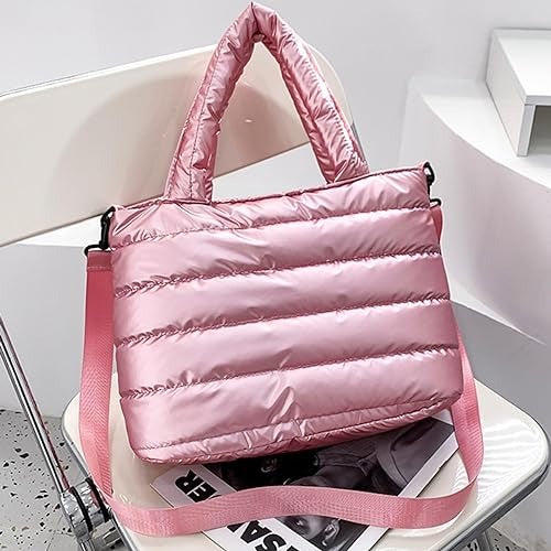 Satin Puffer Bag