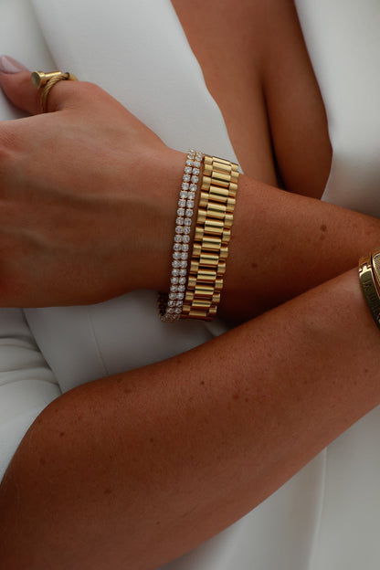 Tennis Bracelet | 2 rows