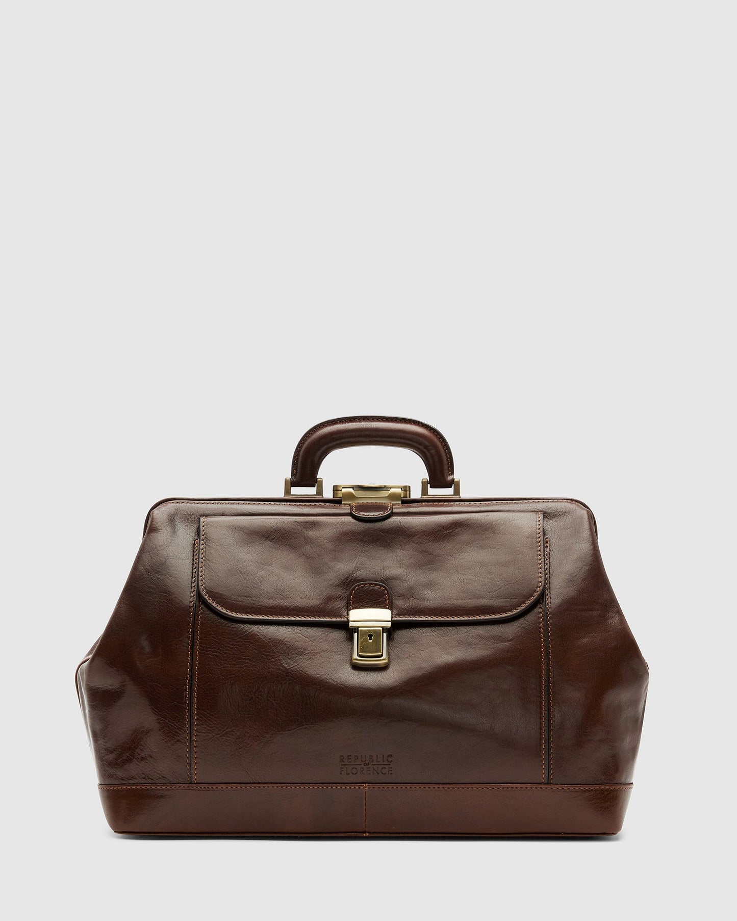 Panacea Brown - Leather Doctor Bag