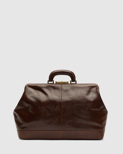 Panacea Brown - Leather Doctor Bag