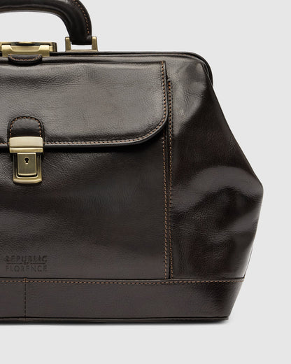 Panacea Chocolate - Leather Doctor Bag