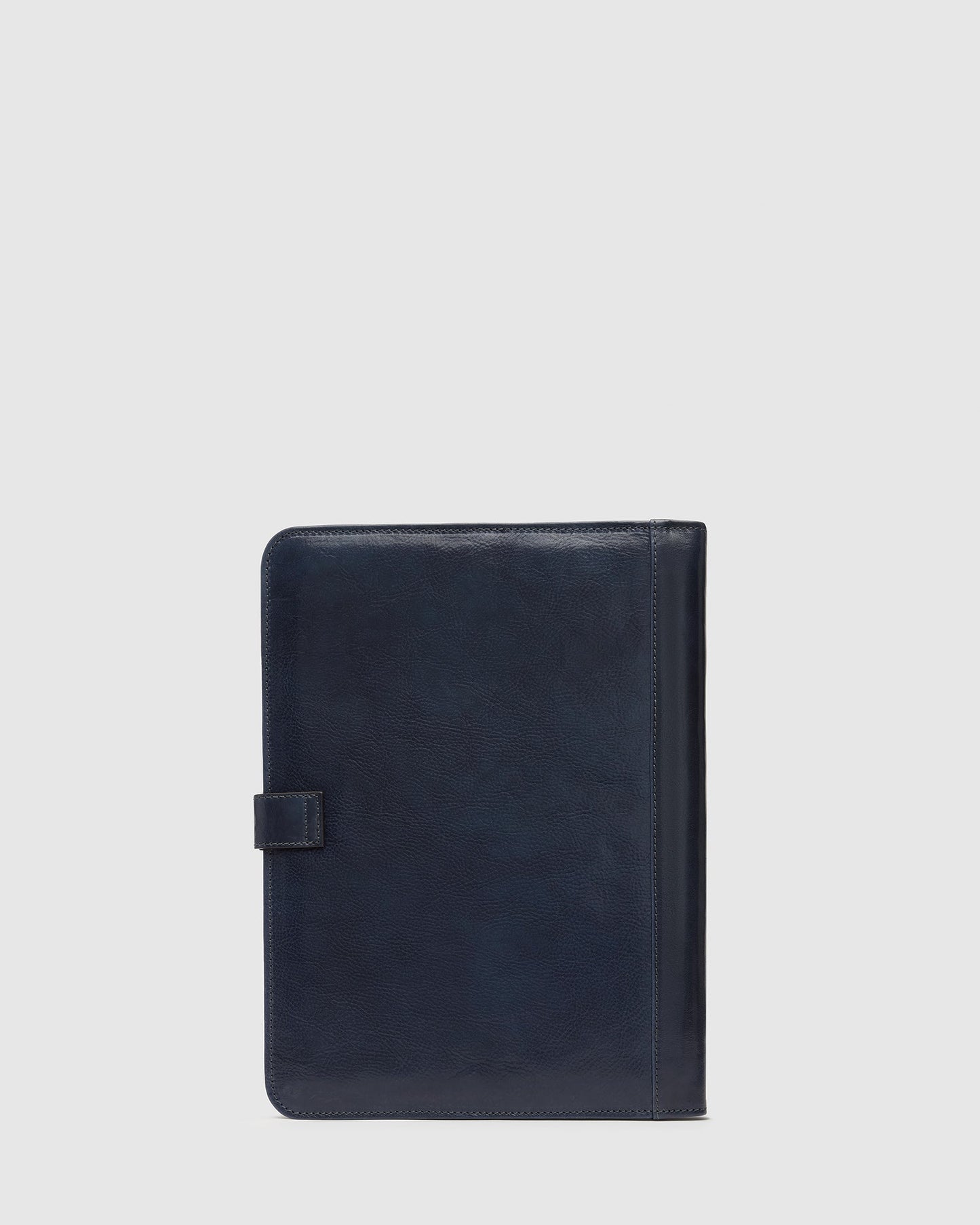 Imperial Blue - Clip On Leather Compendium