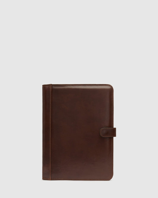 Imperial Brown - Clip On Leather Compendium