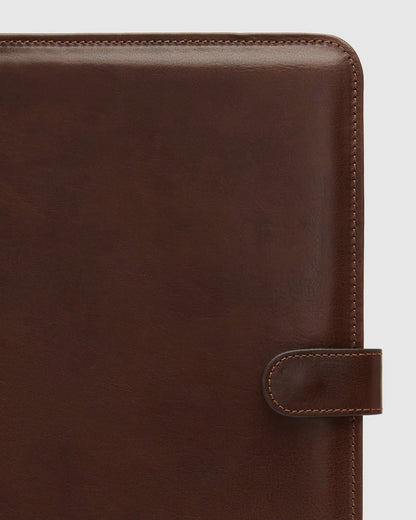 Imperial Brown - Clip On Leather Compendium