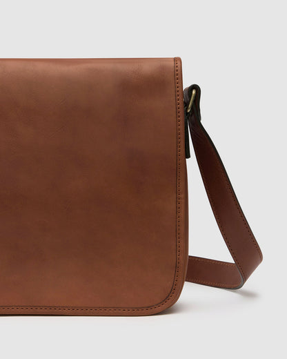 Julius Matt Brown - Leather Messenger Bag