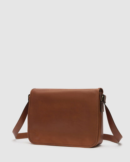 Julius Matt Brown - Leather Messenger Bag