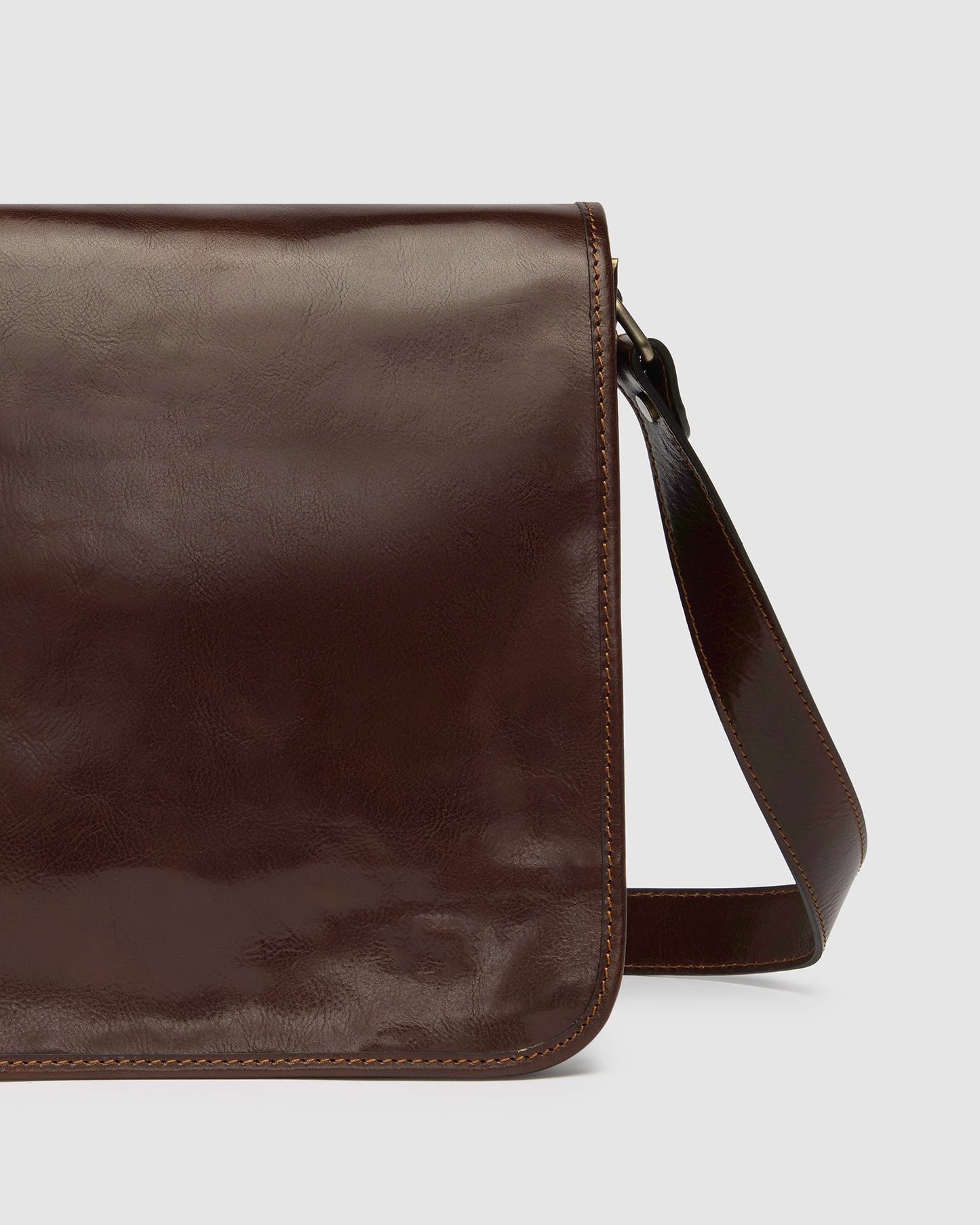 Nero Brown - Double Compartment Messenger