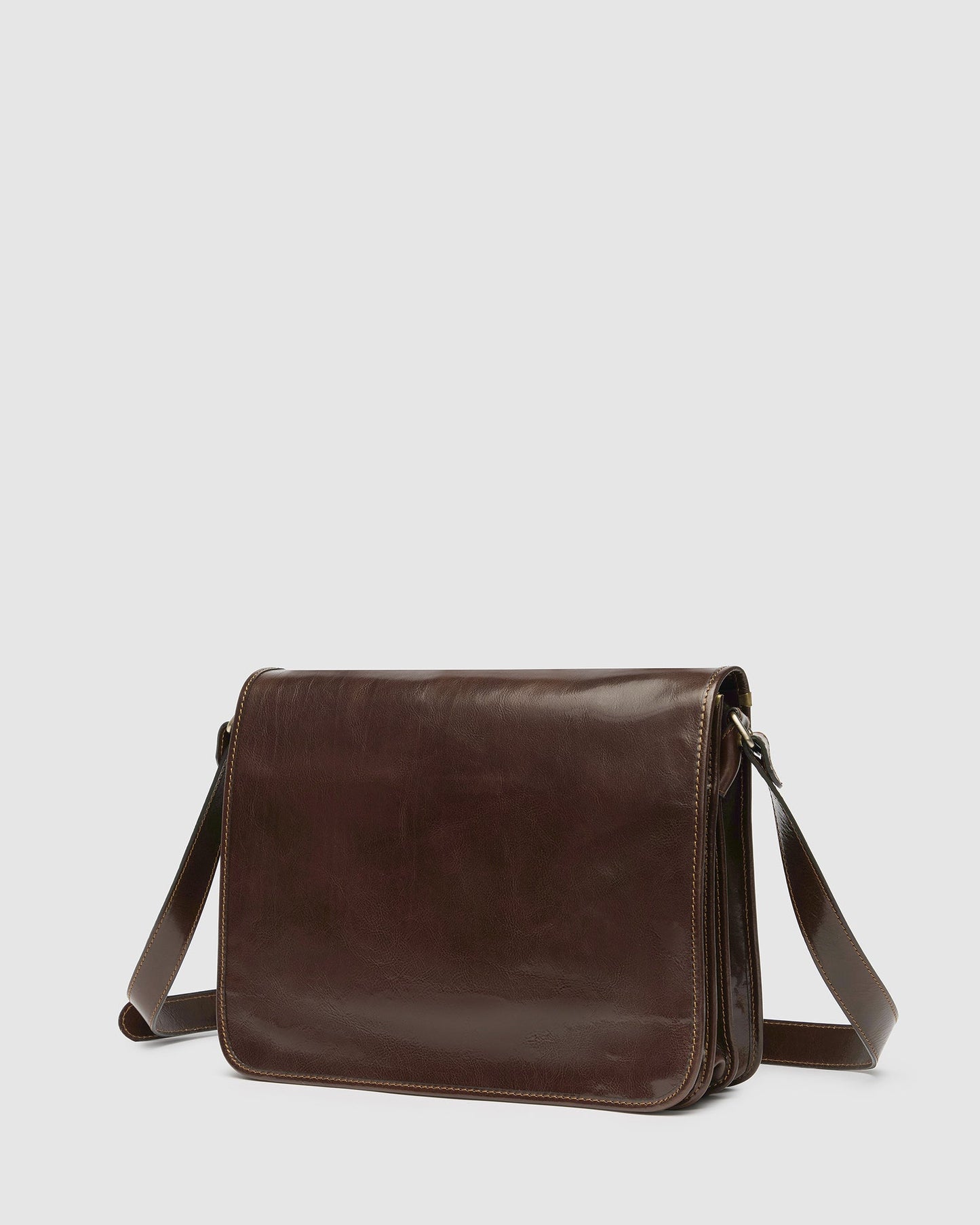 Nero Brown - Double Compartment Messenger