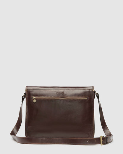 Nero Brown - Double Compartment Messenger