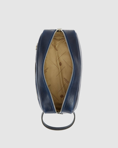 Sette Blue - Leather Dopp Kit