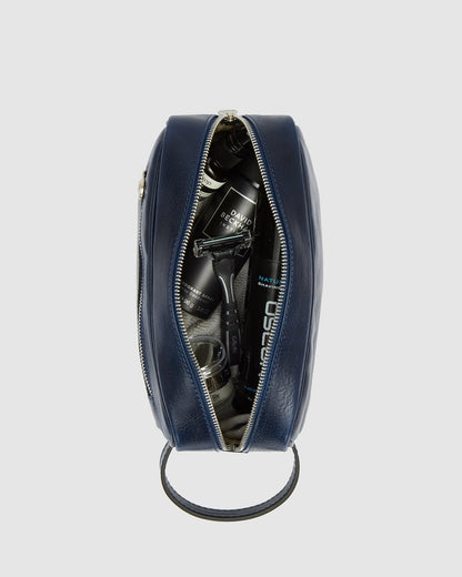 Sette Blue - Leather Dopp Kit