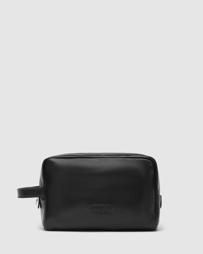 Sette Black - Leather Dopp Kit