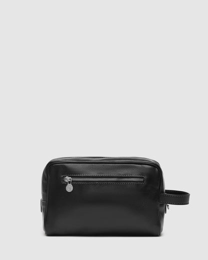 Sette Black - Leather Dopp Kit