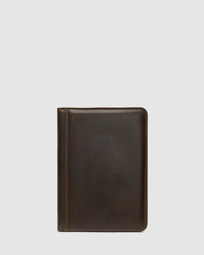 Folio Chocolate - Leather A4 Compendium