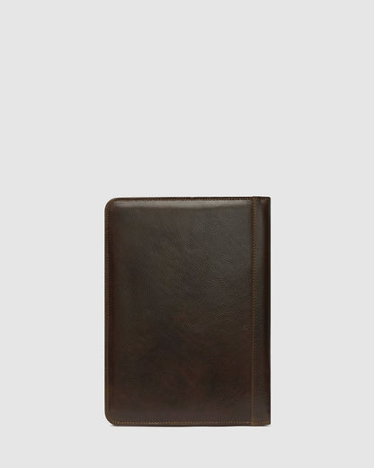 Folio Chocolate - Leather A4 Compendium