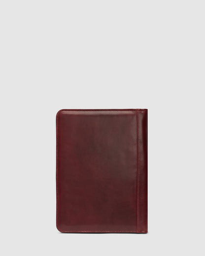 Folio Red - Slim Leather Compendium