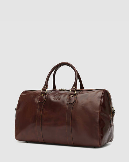 Beltrami Brown - Leather Duffle Bag