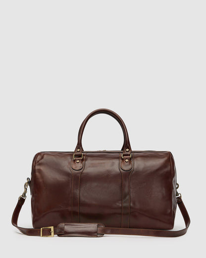 Beltrami Brown - Leather Duffle Bag