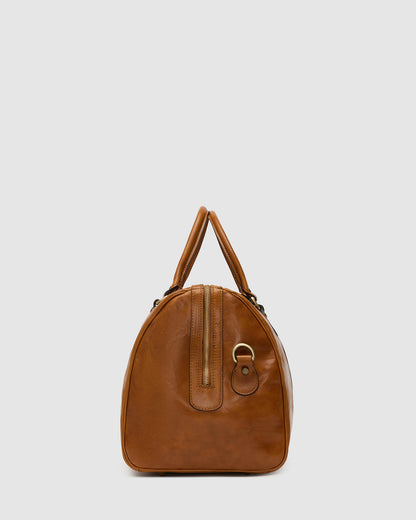 Beltrami Tan - Leather Duffle Bag