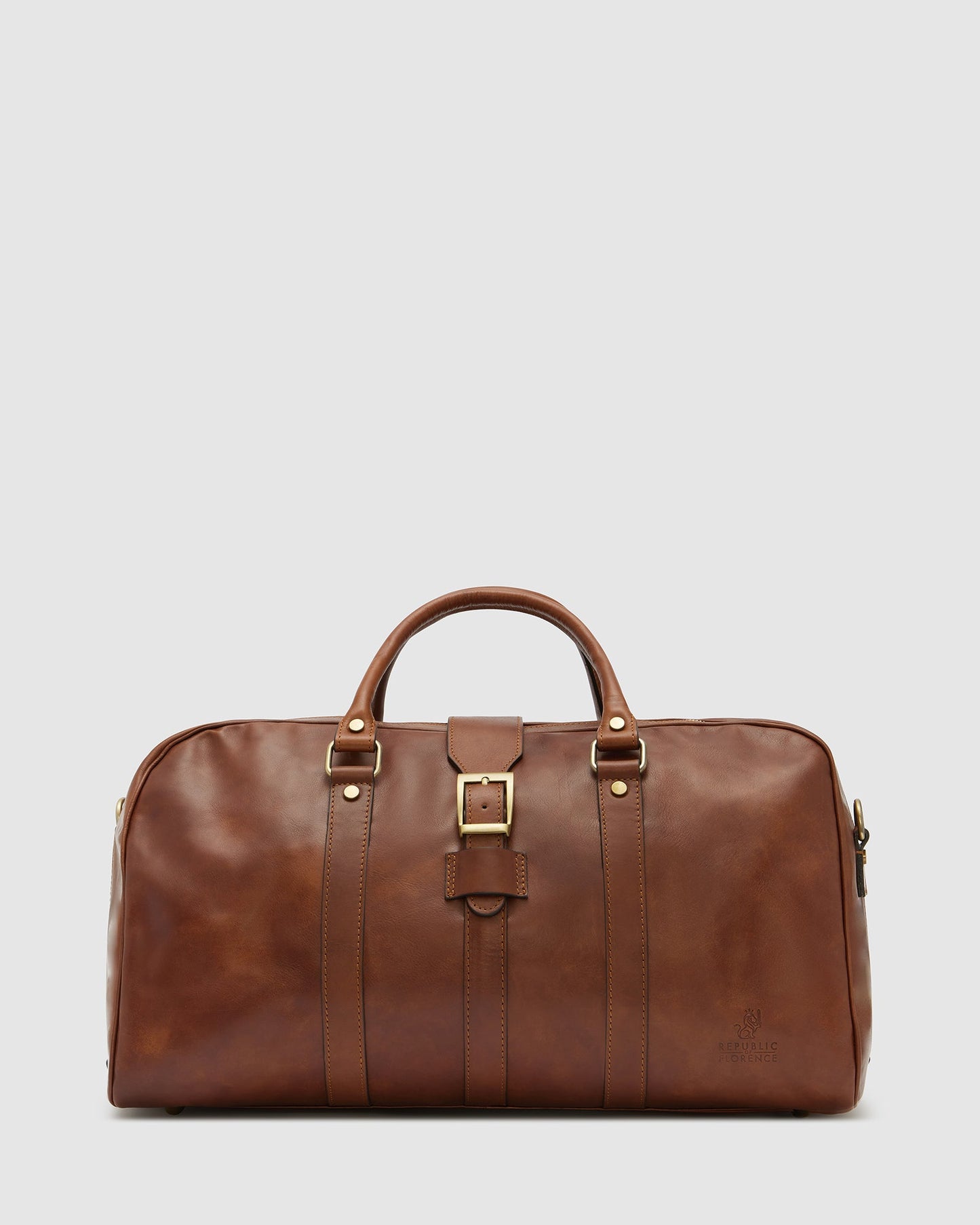 Amerigo Matt Brown - Leather Duffle Bag