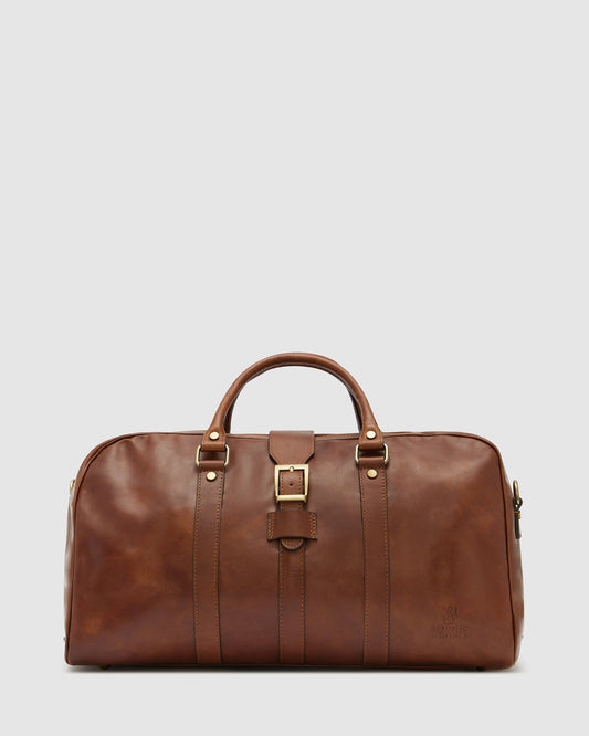 Amerigo Matt Brown - Leather Duffle Bag