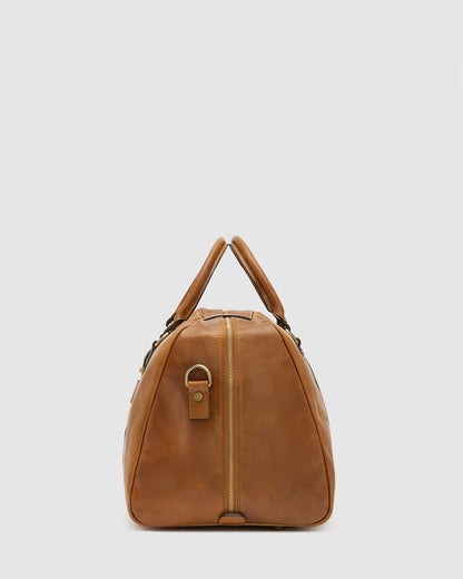 Amerigo Matt Tan - Leather Duffle Bag