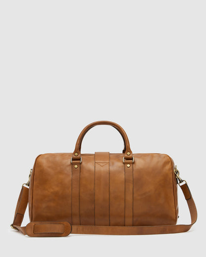 Amerigo Matt Tan - Leather Duffle Bag