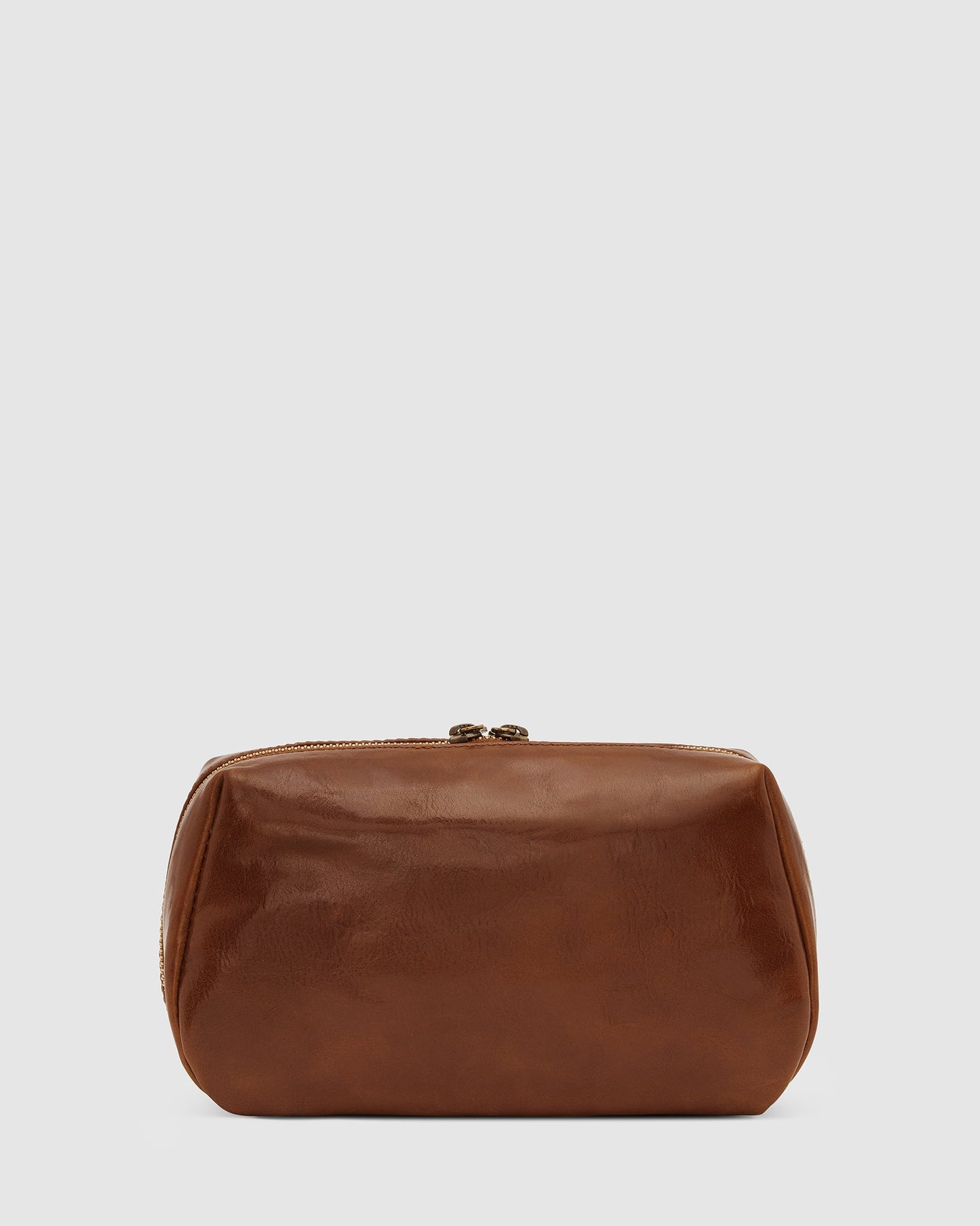 Otto Dopp Kit Tan - Leather Toiletry Bag