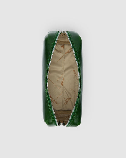 Otto Dopp Kit Green - Leather Toiletry Bag