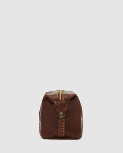 Tre Dopp Kit Matt Brown  - toilet bag