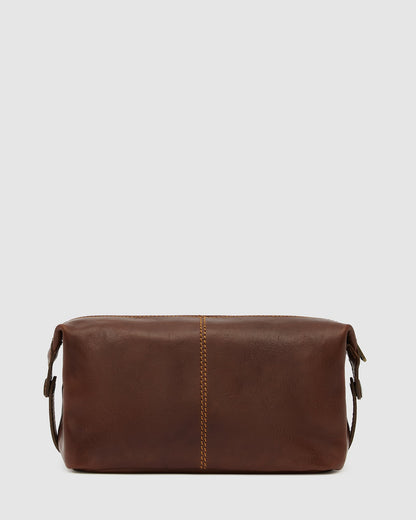 Tre Dopp Kit Matt Brown  - toilet bag