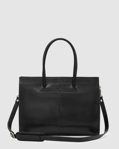 Florence Black - Leather Woman Briefcase